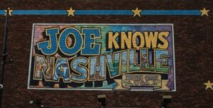 Image featuring the phrase "Joe Knows Nashville, TN" against a backdrop of Nashville's iconic skyline.