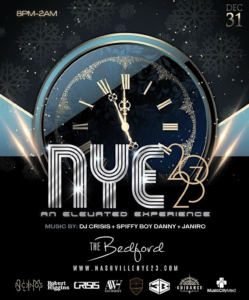 Nashville NYE party flyer