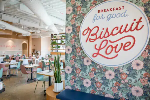 A photo of Biscuit Love's interior.